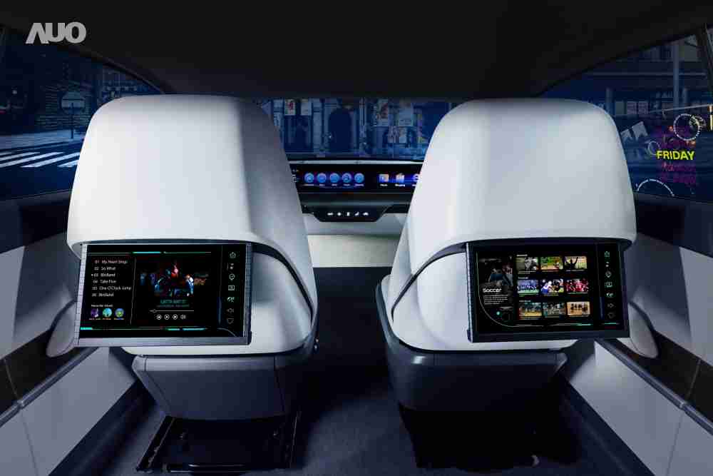 彩运网新一代Smart Cockpit 2024，，，，以Micro LED先进显示技术优势，，，，创建〝可卷式后座娱乐显示器〞，，，仅在互动时才显示出所需画面及信息，，扩充更丰富的娱乐和交互信息服务，，，获国际奖项荣耀