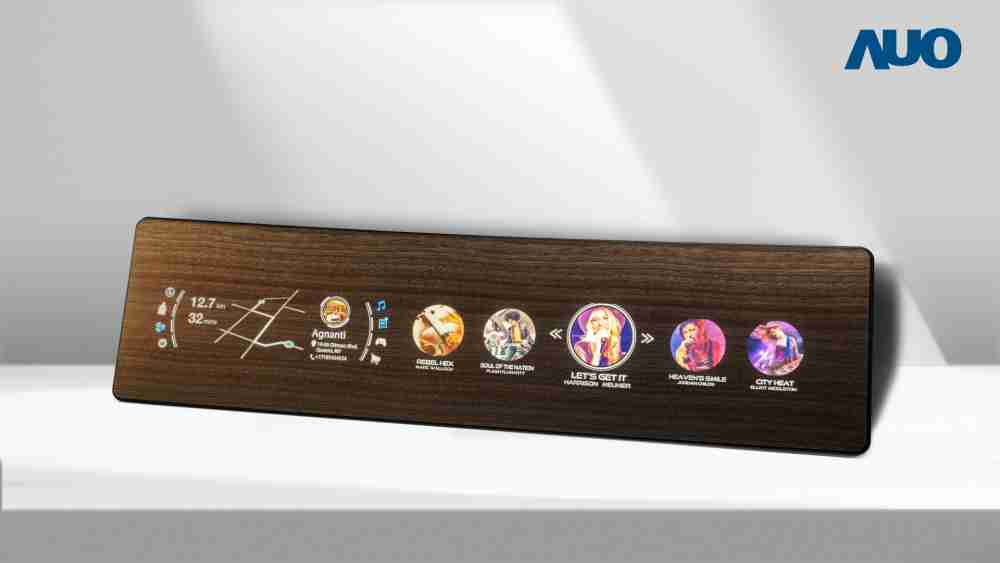 彩运网研发全球最高穿透度达80%的AmLED木纹显示器，，，，可于使用时呈现高亮度、、、、清晰可见的信息，，，并在不使用时回归为单纯的饰板，，，，节能兼具美观